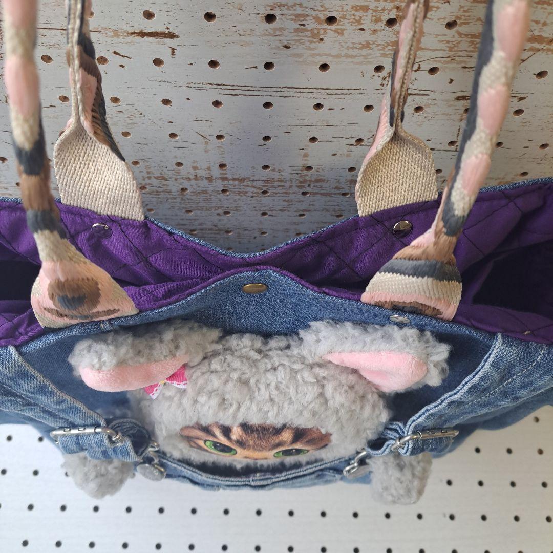 コヤンイサムチョン リトルサンダー デニムリメイクトートバッグ