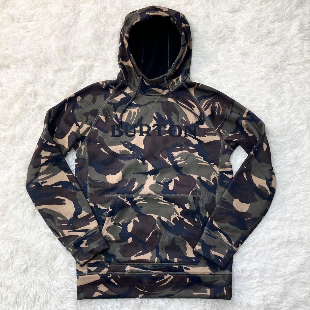 BURTON バートン 撥水パーカー カモフラ 迷彩 スノーウェア