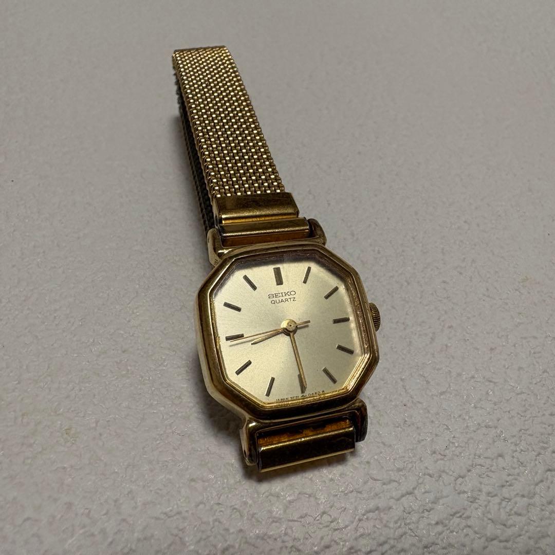 セイコー 八角形 腕時計 ゴムバンド 電池切れ - メルカリ