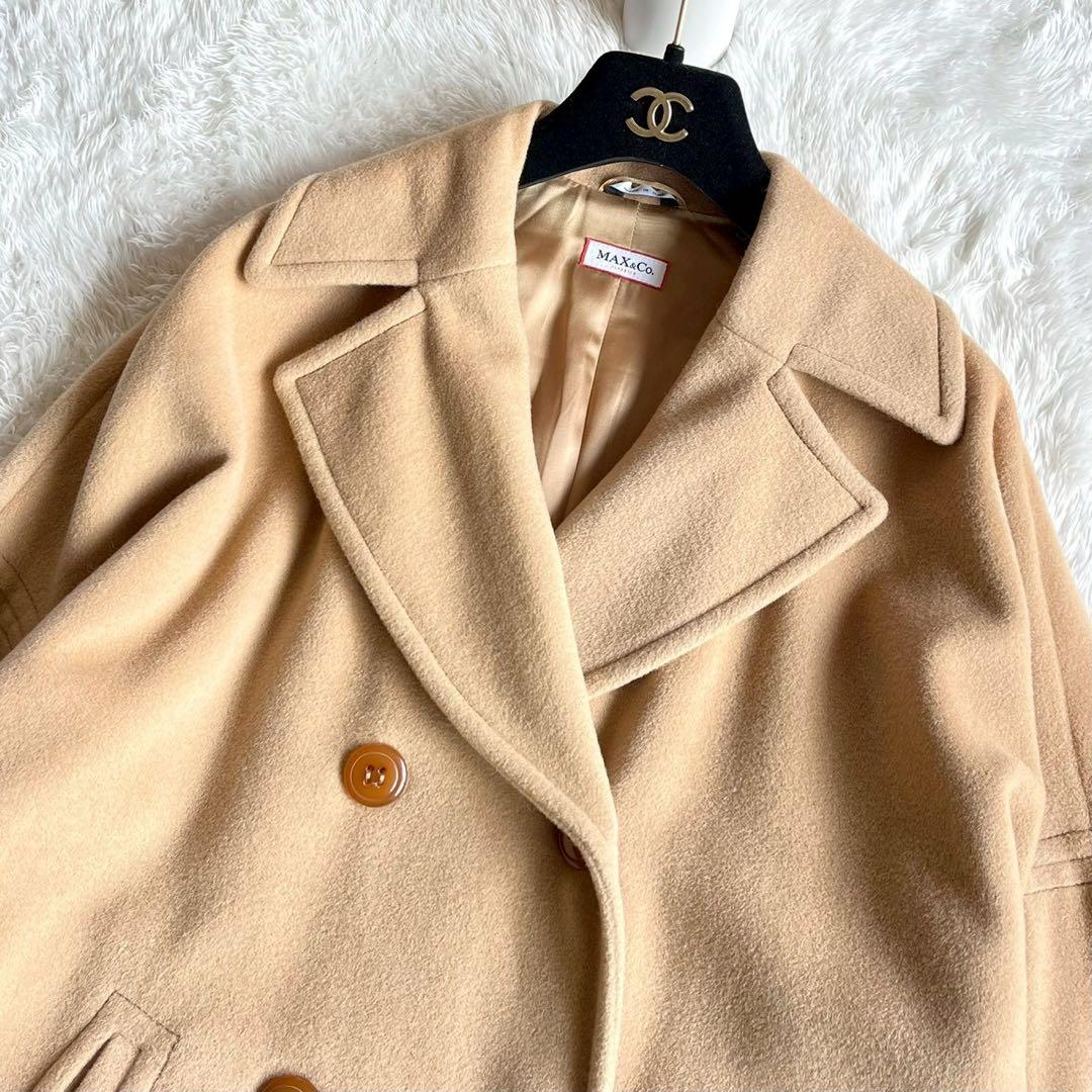 美品✨マックスマーラ マックスアンドコー アンゴラ ダブルチェスター