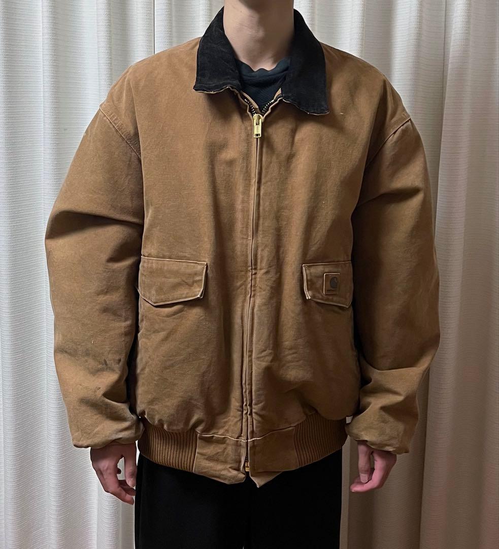 Carhartt ボンバージャケット サンタフェジャケット J165 ブラウン