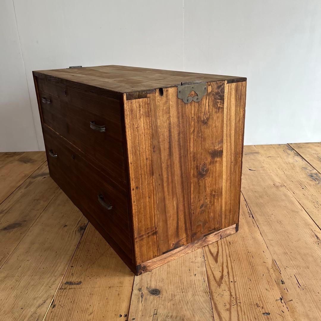 専用 アンティーク チェスト 箪笥 ローボード テレビ台 昭和レトロ