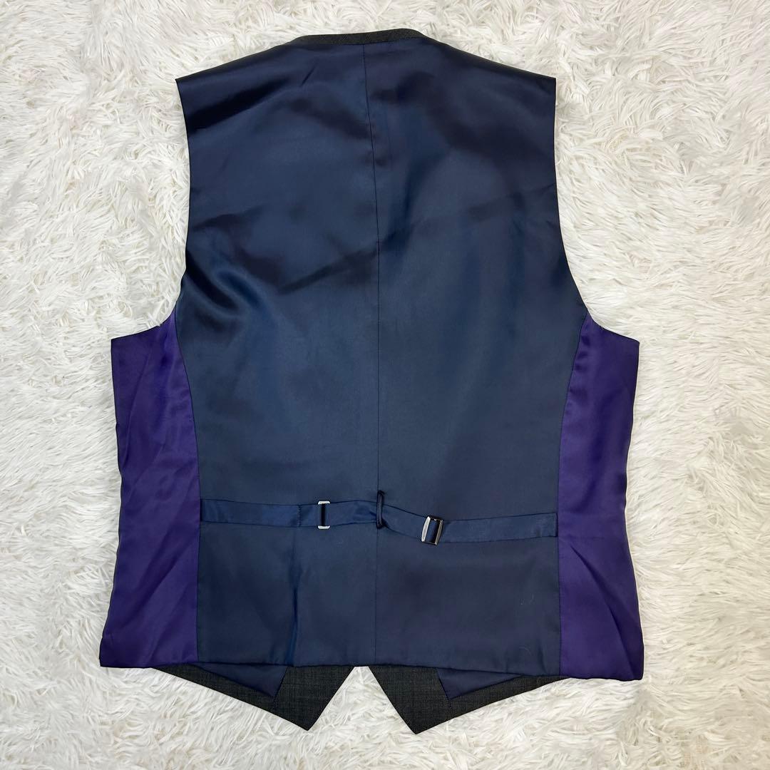 【美品】P.S.FA × REDA 3ピーススーツ グレー イタリア製