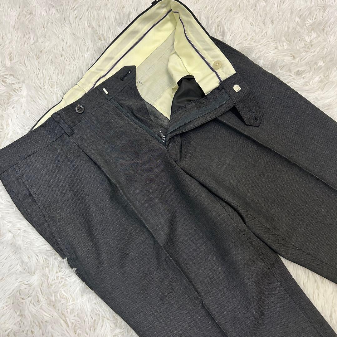 【美品】P.S.FA × REDA 3ピーススーツ グレー イタリア製