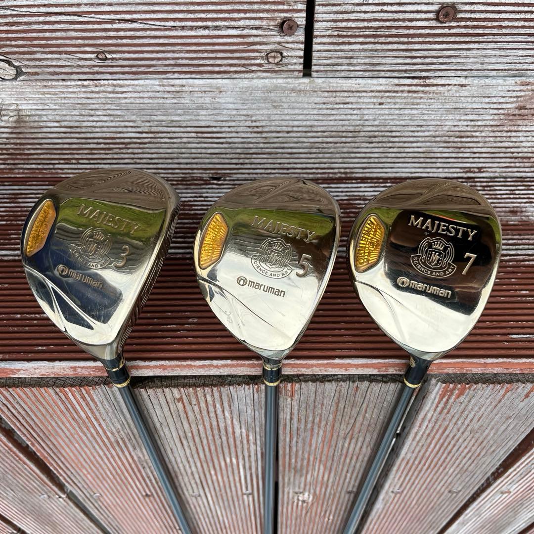 マルマン マジェスティ フェアウェイウッド 3本セット