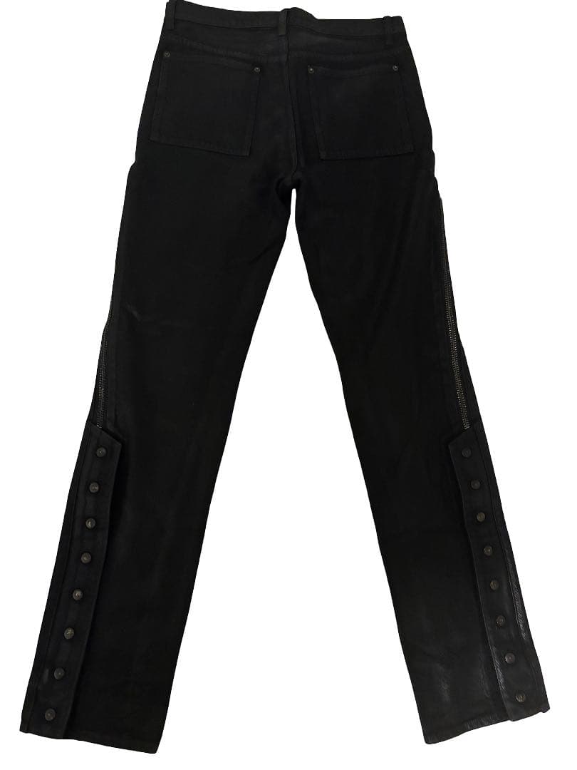 パンツ no mass prod 008 no mass prod 008GLM WAXED DENIM JEANS glm