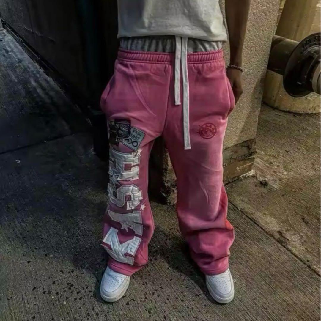 KASH スウェットパンツ opium ミセパン y2k 裏起毛 - メルカリ