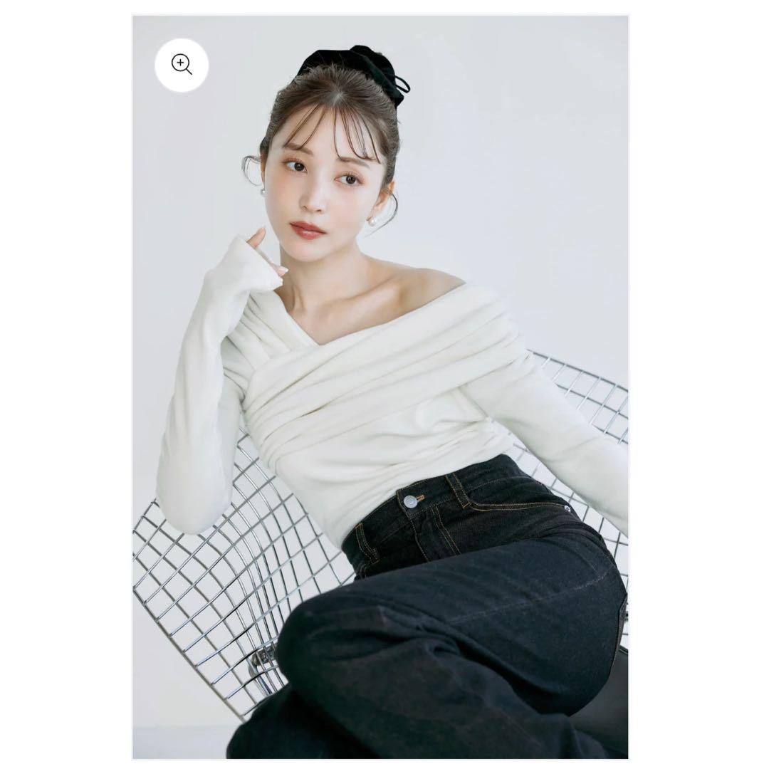 新品未使用】 ポローラ polaura 3wayクロスワンショルダートップス