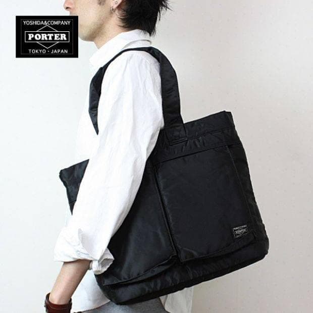 激美品 ポーター タンカー トート バッグ ジム ビジネス PC ipad