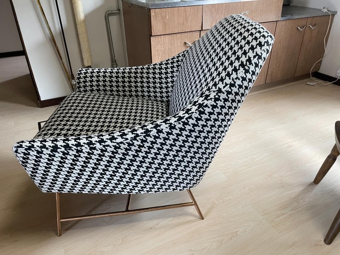 Francfranc AUGEN CHAIR オウゲンチェア 千鳥格子柄 - メルカリ