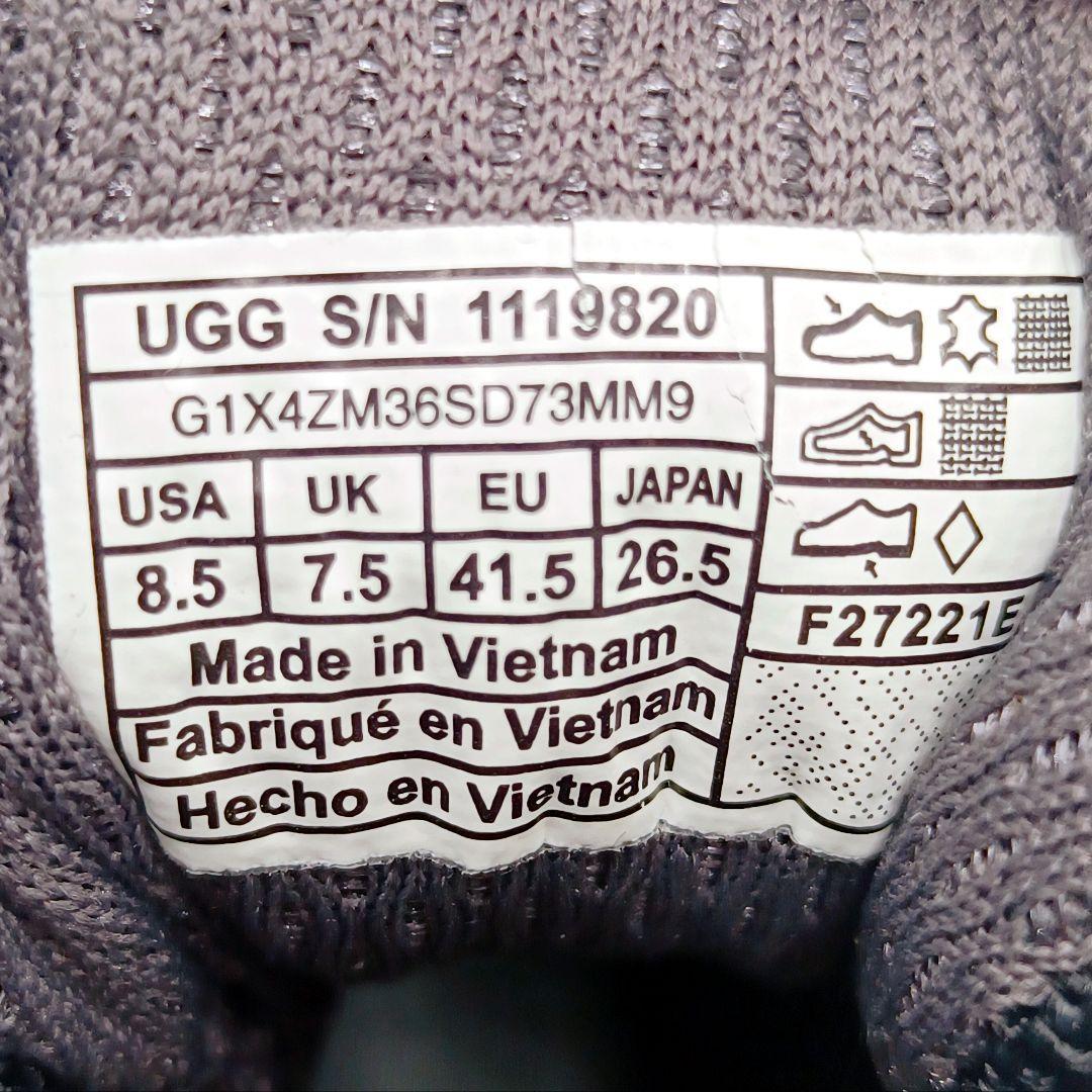 【だぼじ】UGG アグ ウエストサイダー ローウェザー 黒 26.5cm