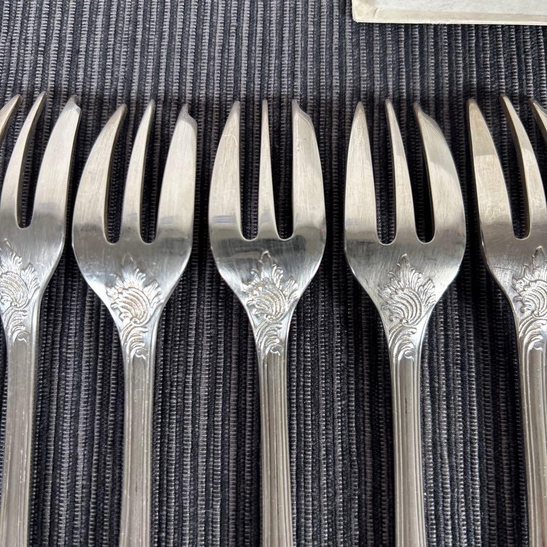 クーニー様】クリストフル マルリー ケーキフォーク+コーヒースプーン