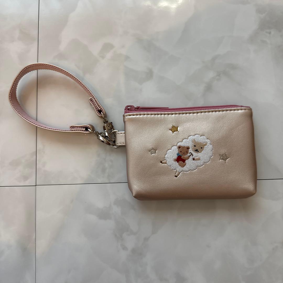 メ*カ様 ファミリア familiar 星座 ポーチ 牡羊座 ピンク 未使用