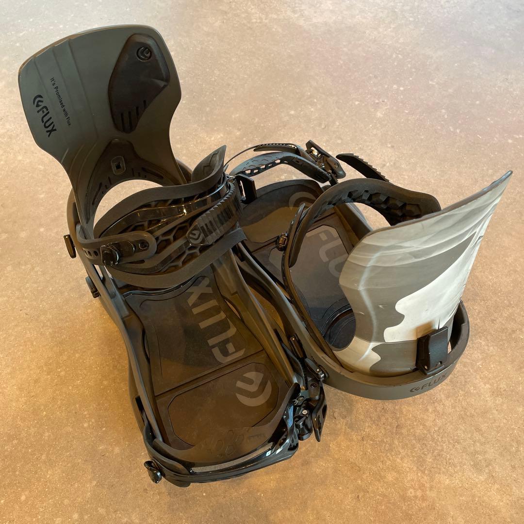 FLUX スノーボードビンディング ブラック/グレー FLUX BINDINGS（フラックスバインディング） 25-26 フラックス DS STEP