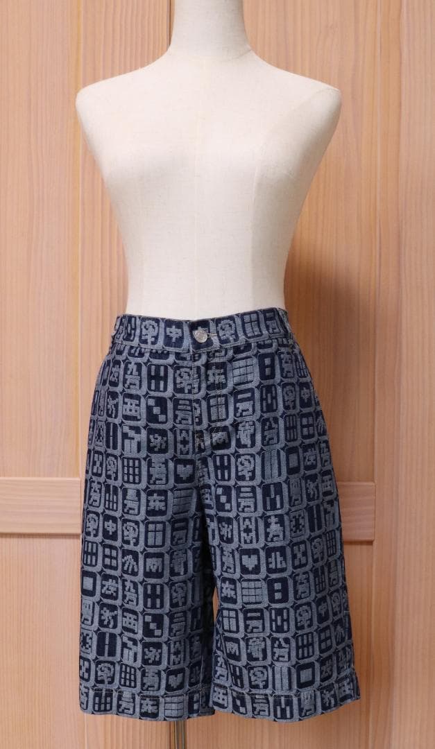 VIVIENNE TAM　デニムハーフパンツ 50%OFF】WASHダメージ BIGデニムハーフパンツ | VOLCAN&APHRODITE