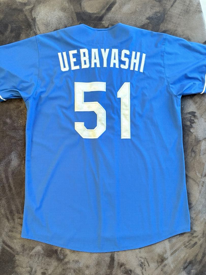 中日ドラゴンズ オーダーレプリカユニフォーム ビジターL 51 上林誠知