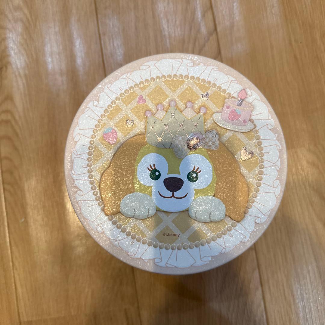 上海ディズニー クッキーアン お菓子缶 - メルカリ