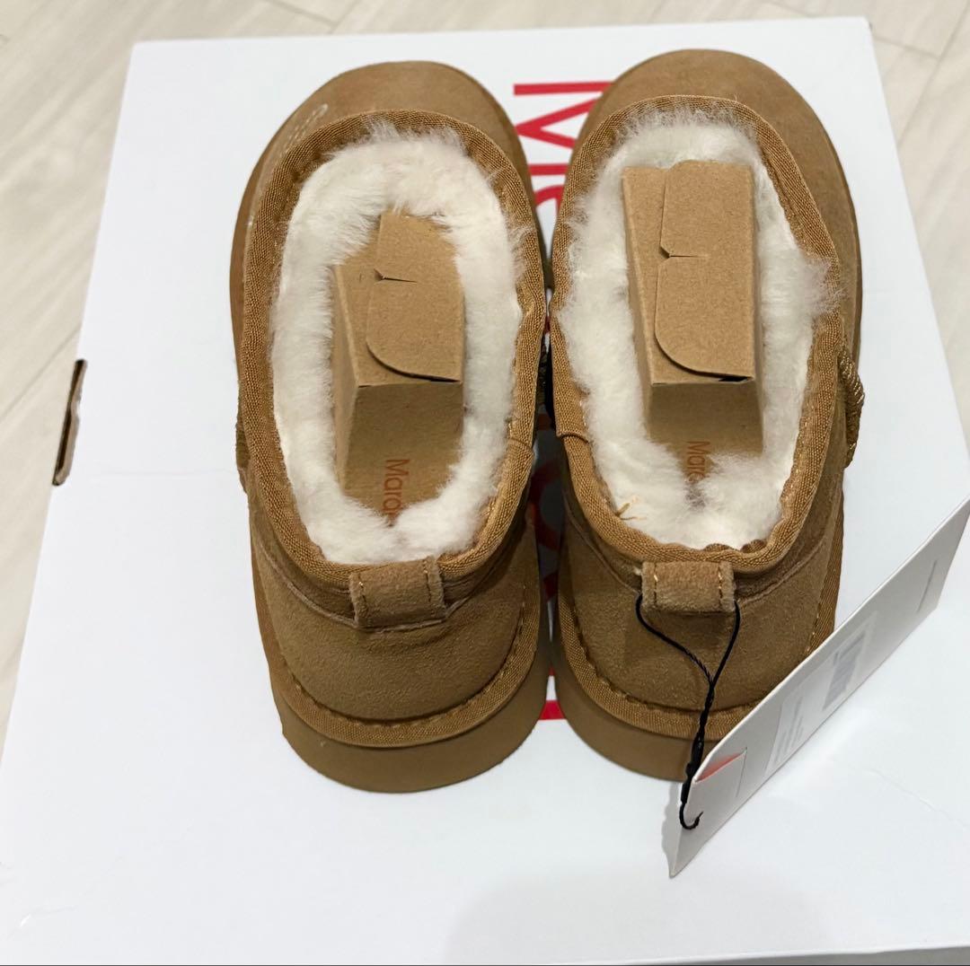 Mardi Mercredi マルディメクルディ ムートンブーツ - メルカリ