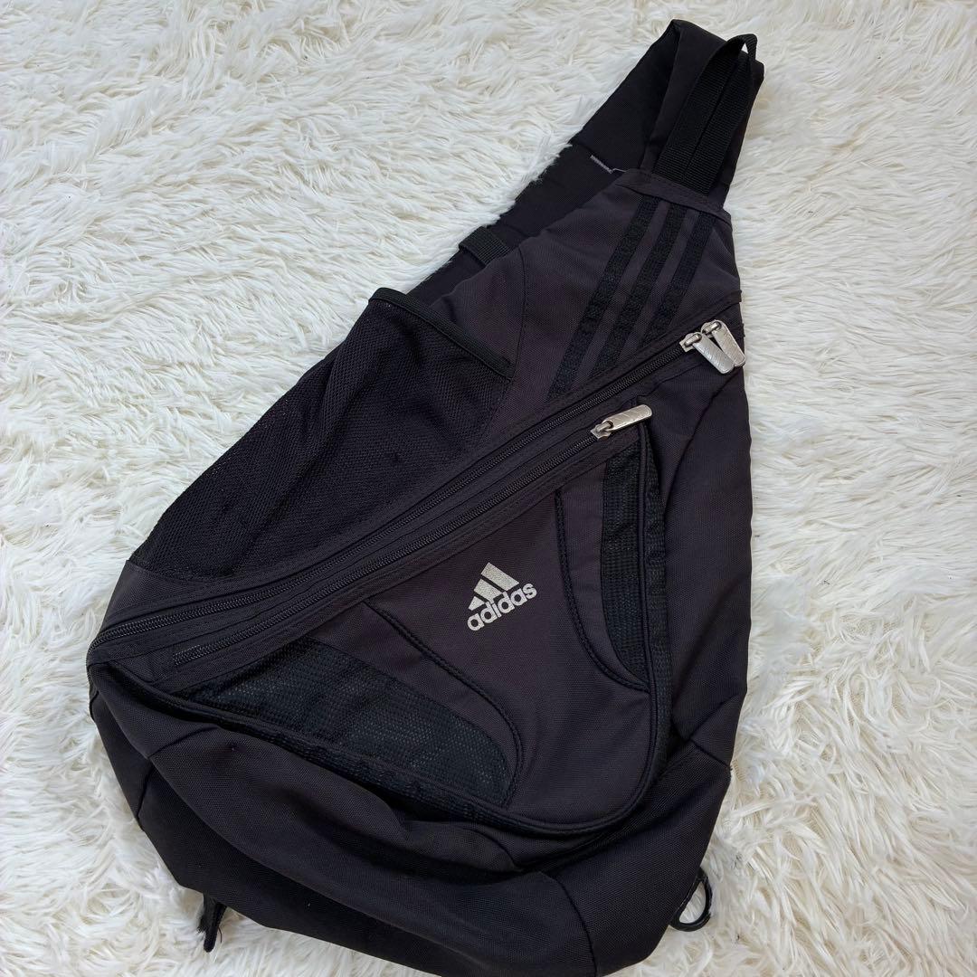00s adidas vtg ワンショルダー バッグ Y2K TEC アディダス - メルカリ