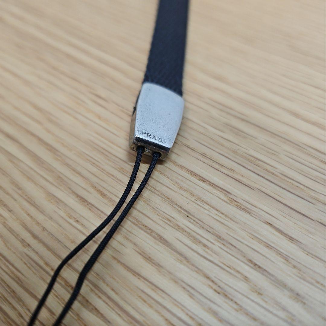 PRADA プラダ ネックストラップ 名札 鍵 スマホ 正規品 美品 プラダ