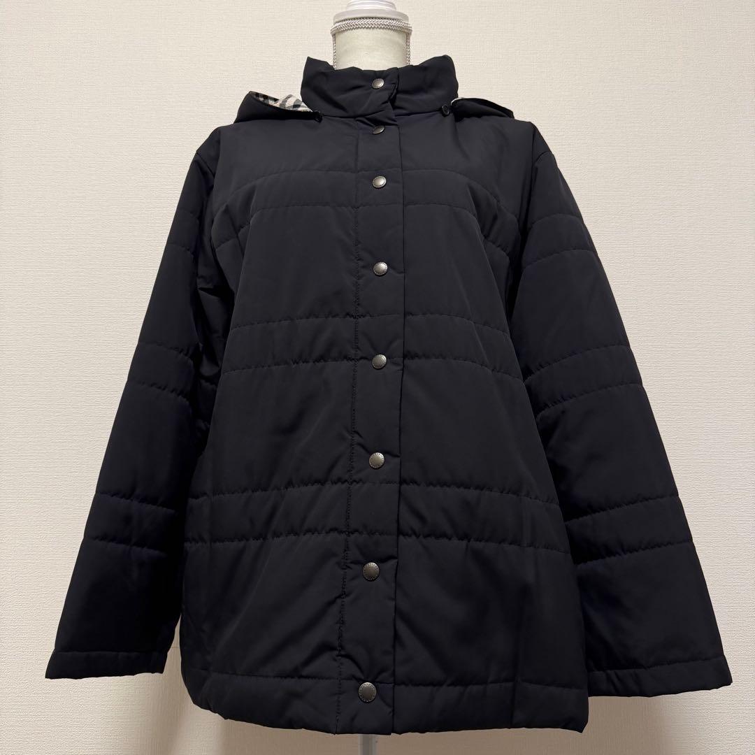 バーバリーロンドン キルティングジャケット ノバチェック メッシュ 3L