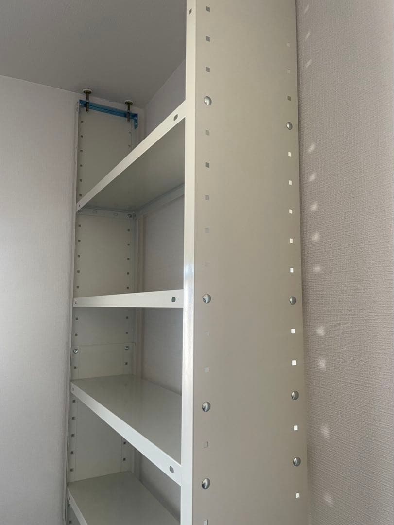 スチールラック キタジマ 幅80×奥行20×高さ160〜270cm 8段 キタジマ スチールラック 幅80 奥行20 高さ160〜270 8段 スチール棚