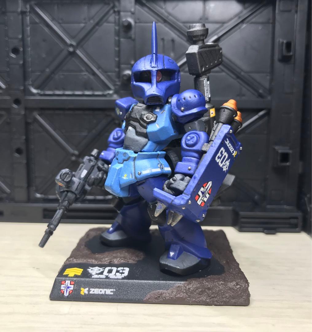 ガンダムコンバージ 改造リペイント - メルカリ