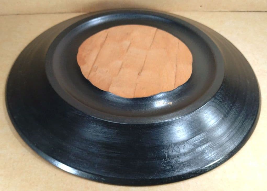 しんのすけ123様専用【本物保証】四代川端近左 唐物写独楽菓子盆 塗共