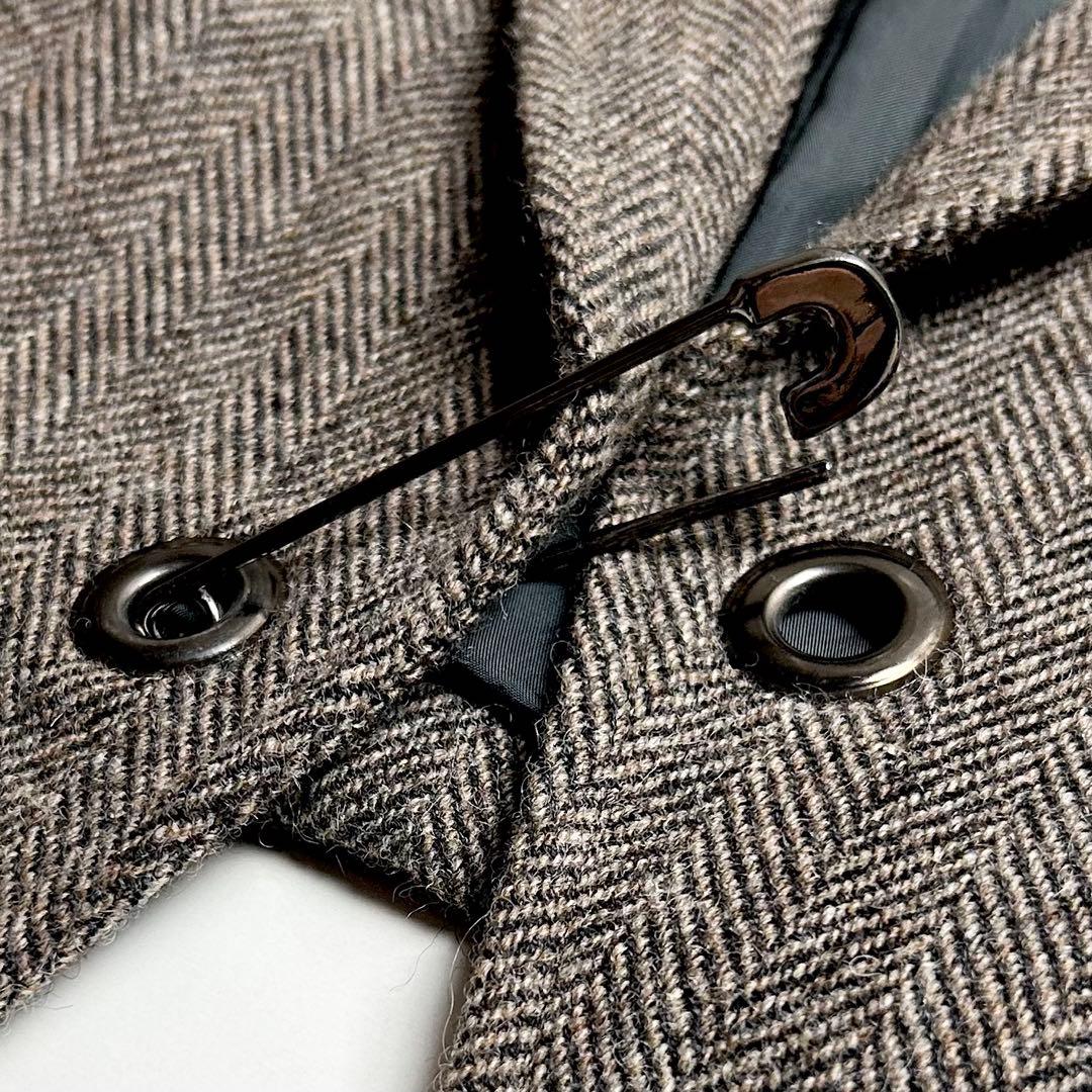 80s【美品】トリココムデギャルソン/ショート丈ヘリンボーンジャケット