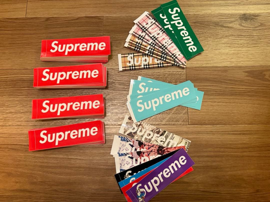 Supreme ステッカー まとめ売り（Tiffany, Burberry他） - メルカリ