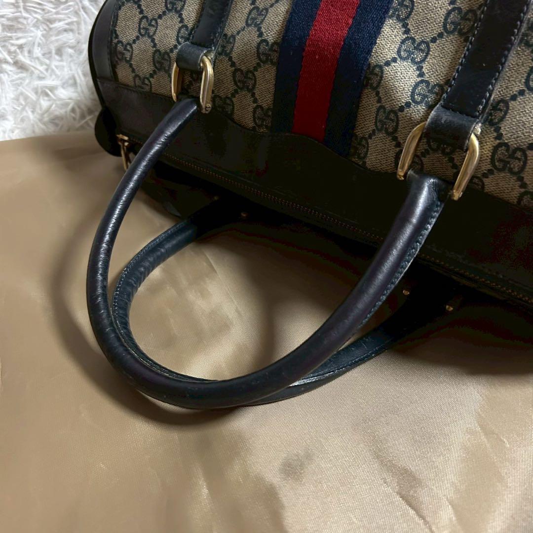 最終値下げ】オールドグッチ シェリーライン GG柄 ボストン