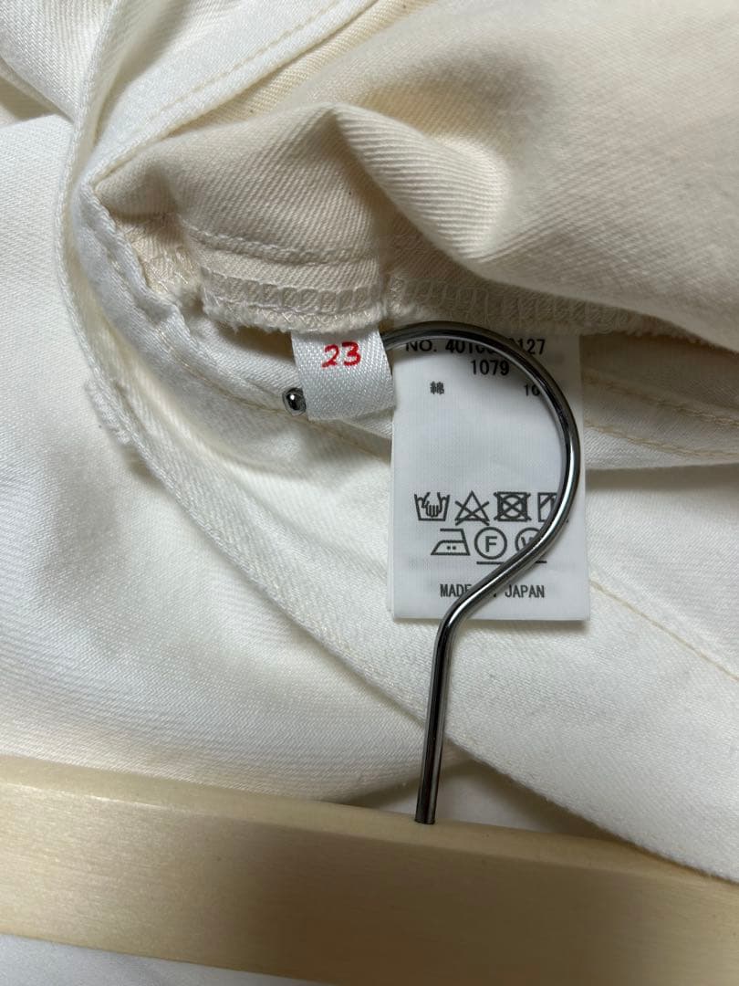 moco様専用❤︎ロンハーマン❤︎コットンホワイトデニム❤︎23 - メルカリ