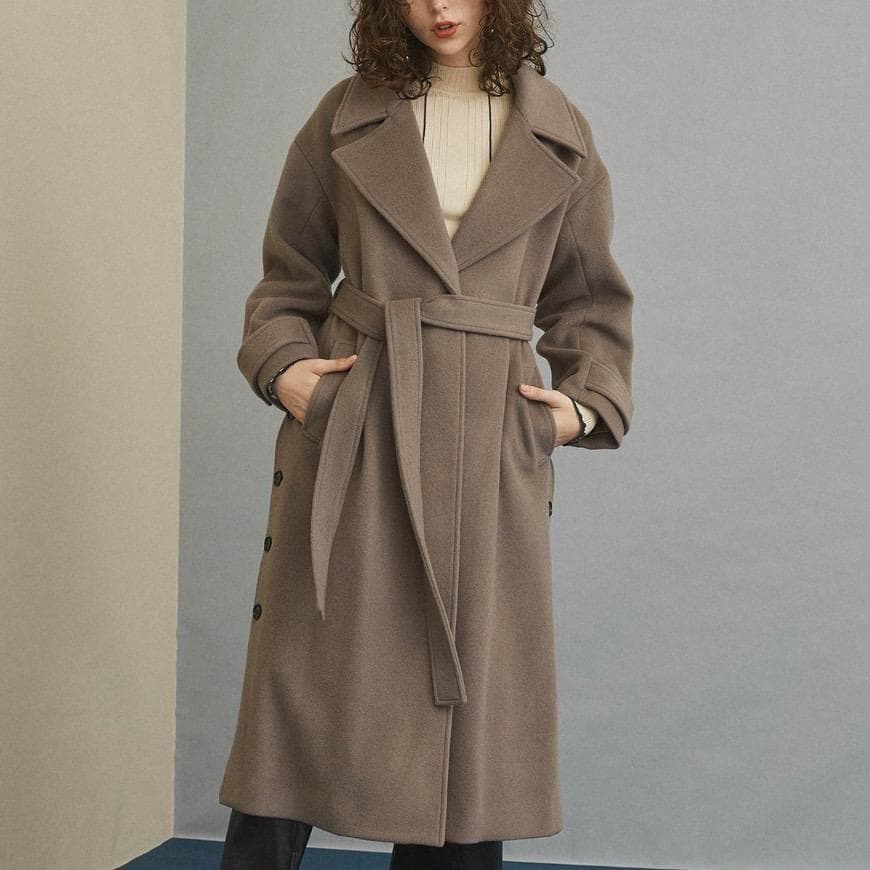 ユナイテッドトウキョウ】 サイドスリット ビックカラーコート 1サイズ