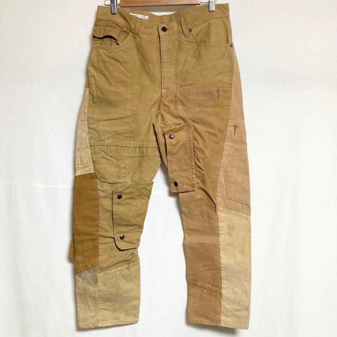 サイズ34！Rebuild by Needles 再構築ダックパンツ - メルカリ