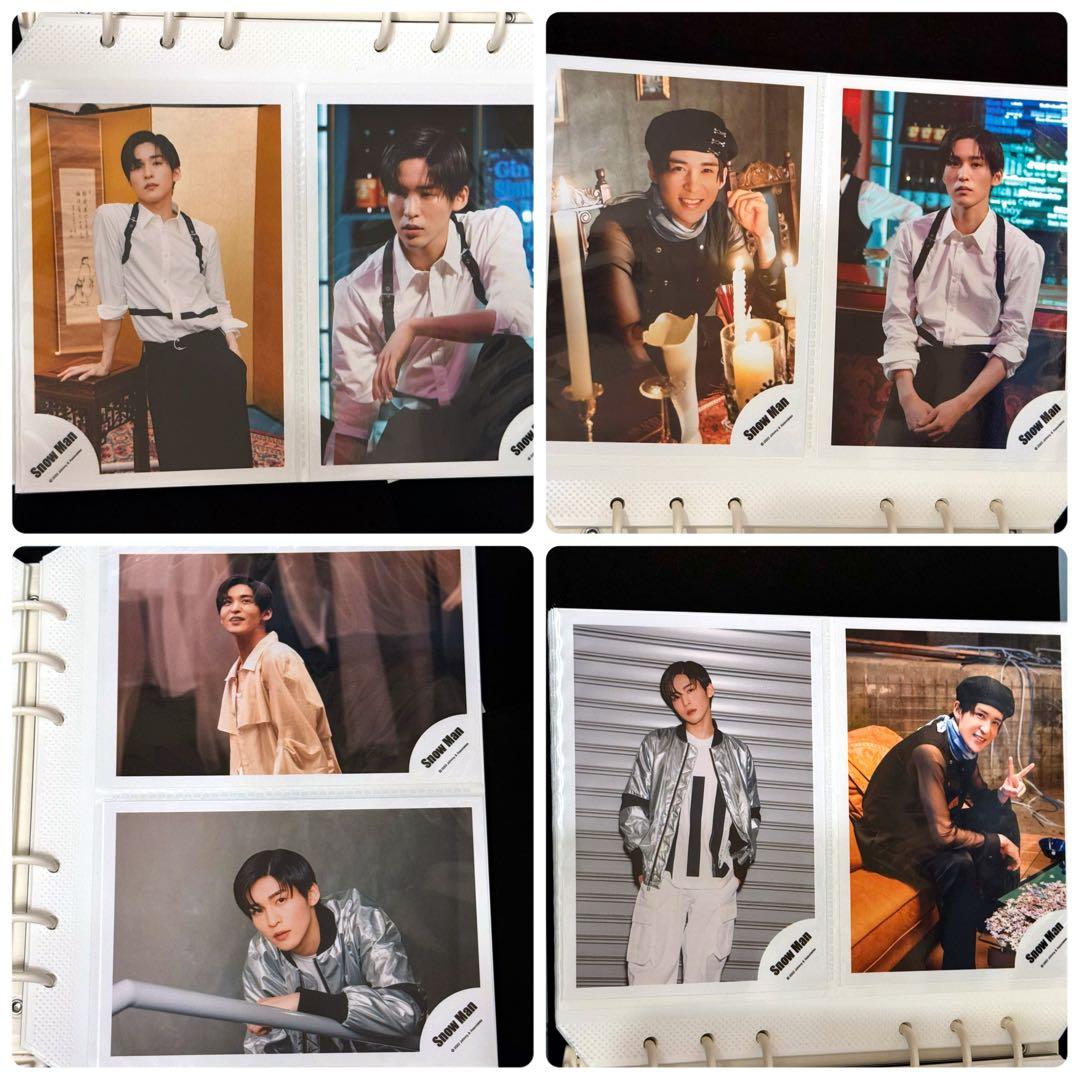 ま*ろ様 [超美品]SnowMan目黒蓮 公式写真80枚+公式アルバムまとめ売り