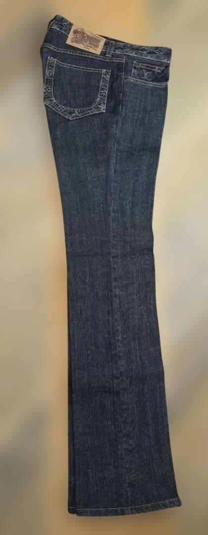 ♡美品♡　Louis Vuitton ストレートデニム　レディースデニム　y15 louis-vuitton-monogram-accent-