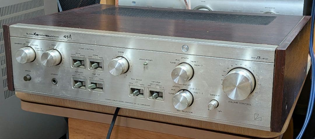 LUXMAN L-45A プリメインアンプ Amazon.co.jp: LUXMAN ラックスマン L-45A ステレオプリメインアンプ