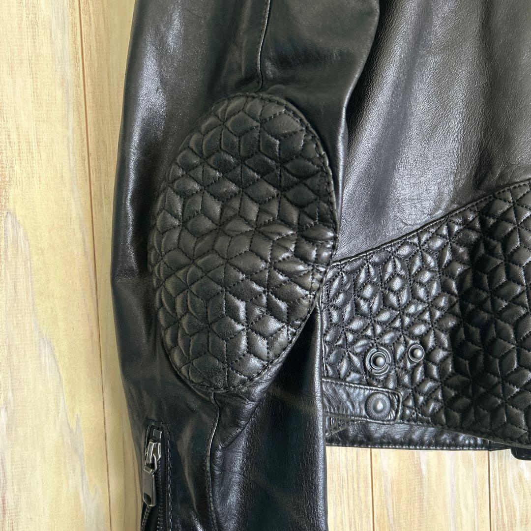 SANTACROCEサンタクローチェ エストネーションレザーライダース A18