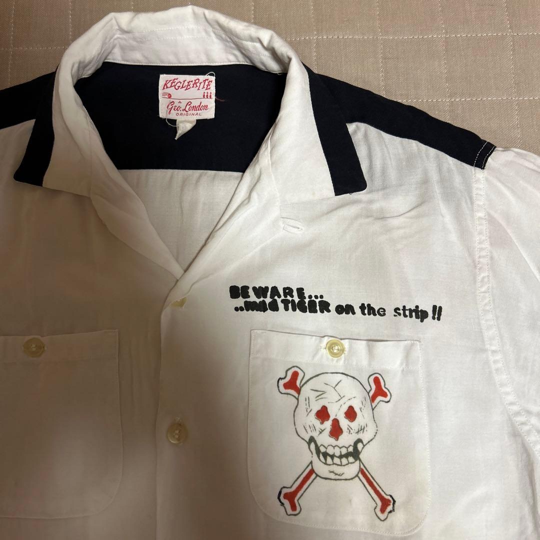 廃盤 ラロッカVINCE Ray ボーリングシャツ①