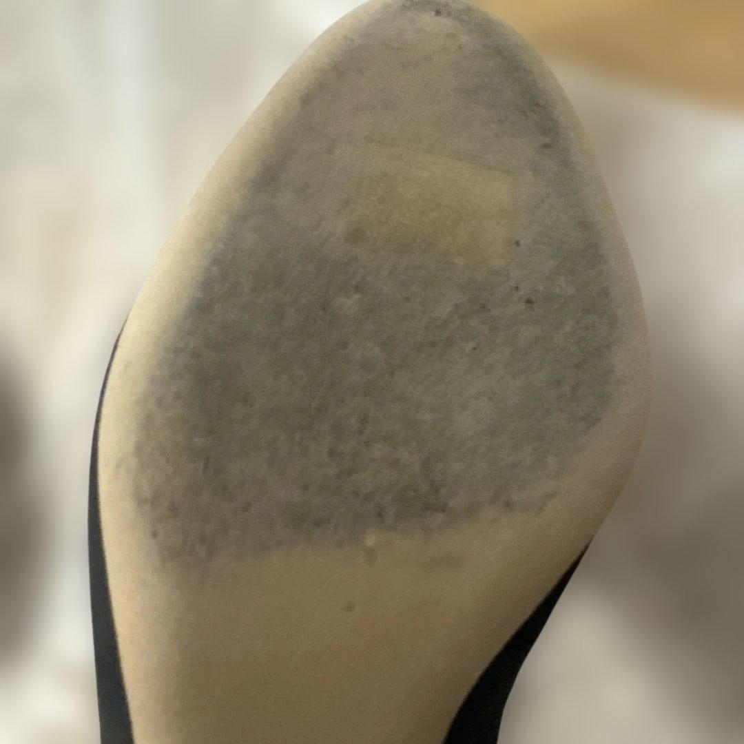 セルジオロッシ パンプス ブラック スエード 38