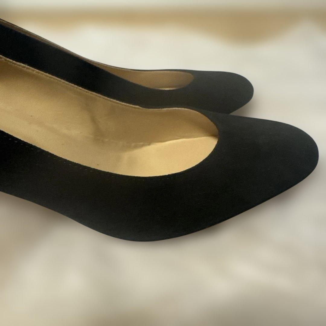 セルジオロッシ パンプス ブラック スエード 38