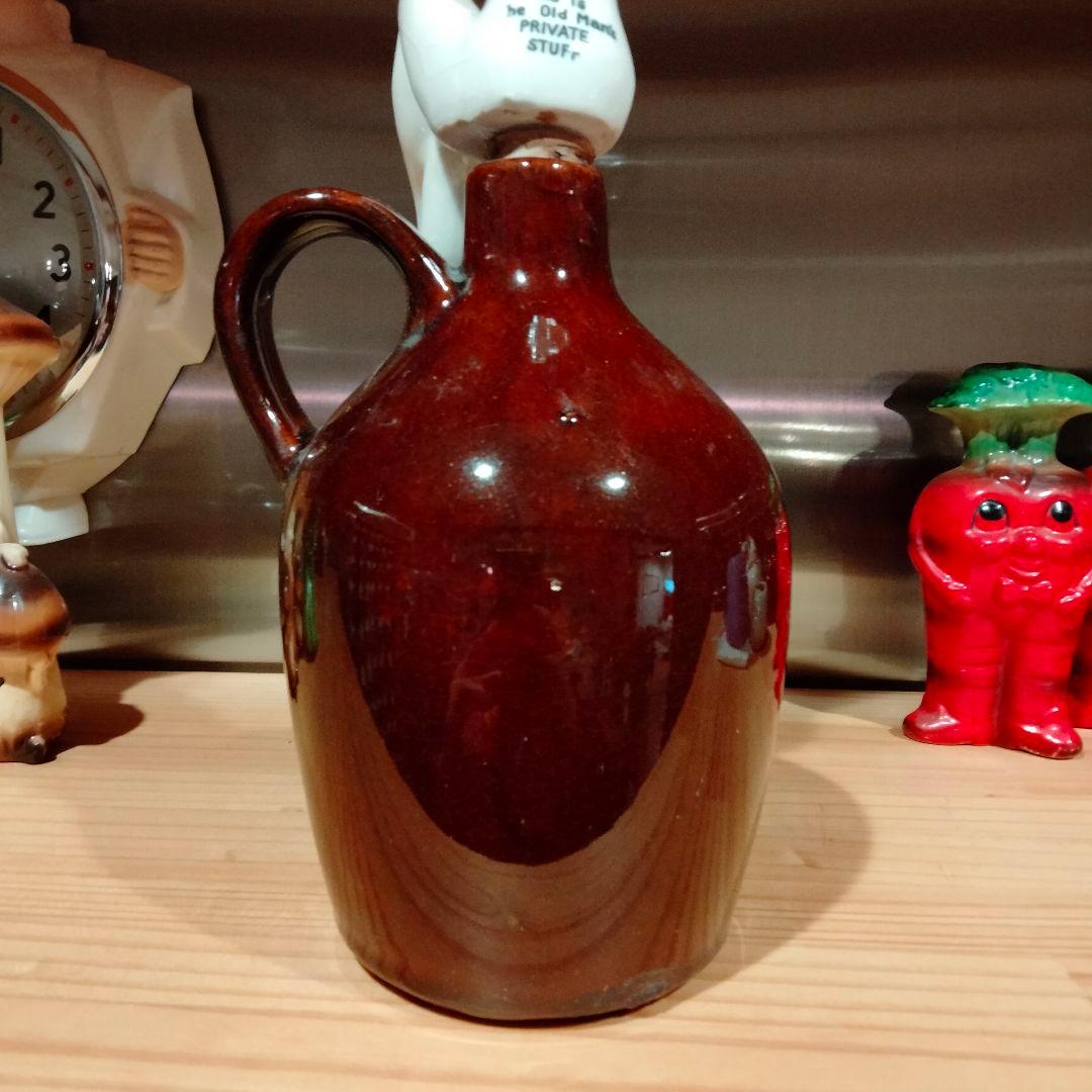 50s 　ピンナップ　デカンタ　エロ　　ビンテージ　layoff　茶