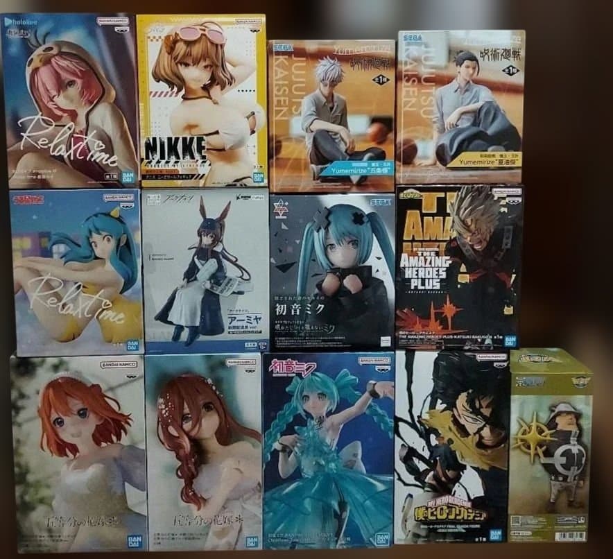 最新プライズフィギュア13個まとめ売り！