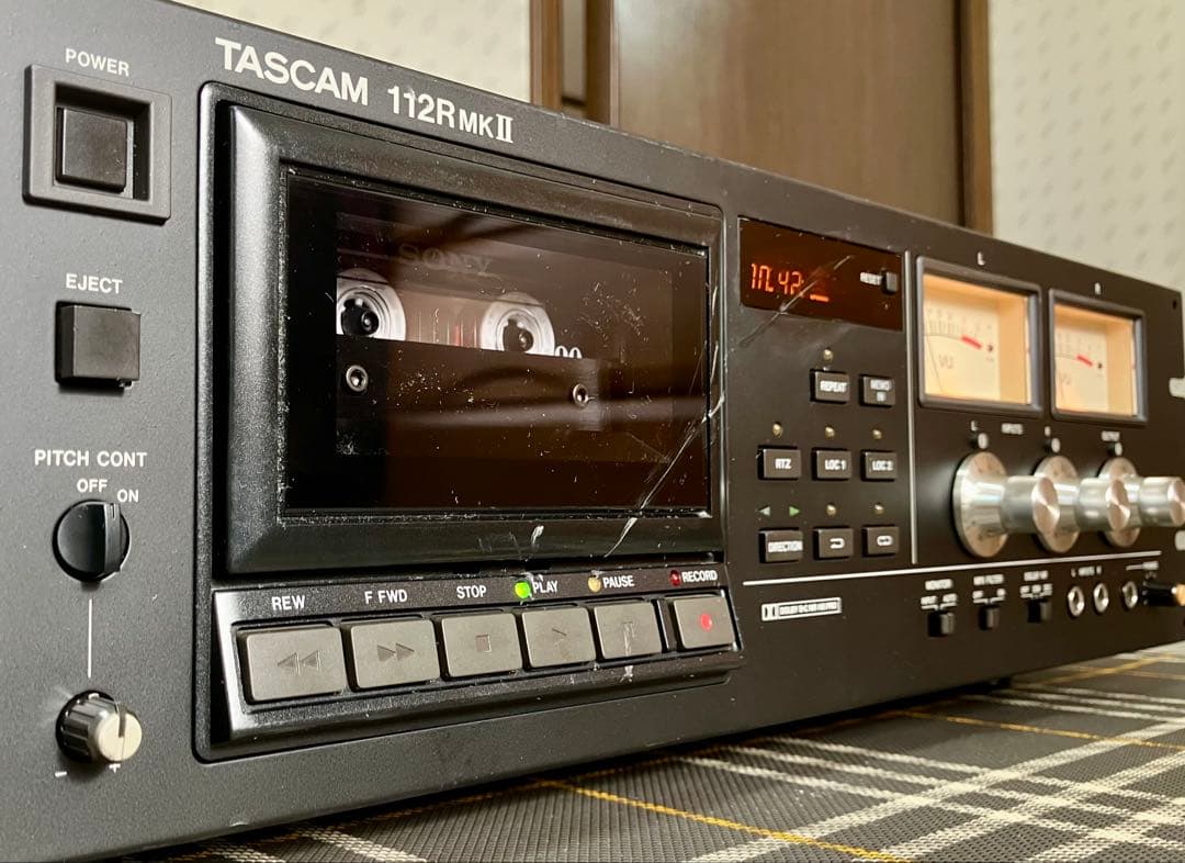 TASCAM 112R MKII カセットデッキ TASCAM 112R mk2 カセットデッキ - PAなら埼玉県熊谷市のGFサウンド