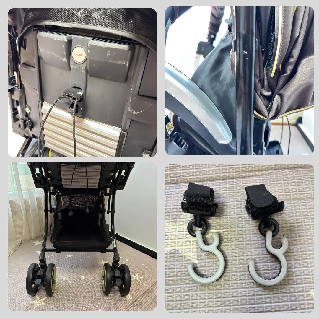 《美品❣️》コンビ 　ベビーカー　ネムリエ　オート4キャス UE-720