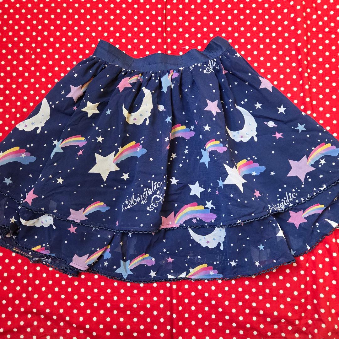Angelic Pretty　Dream Skyスカート Angelic Pretty Dream Sky スカート サックス Dream Sky スカート