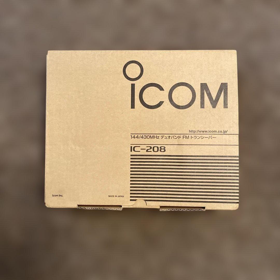 アイコムDUO BAND TRANSCEIVER IC-208 ケーブル付きの通販はau PAY