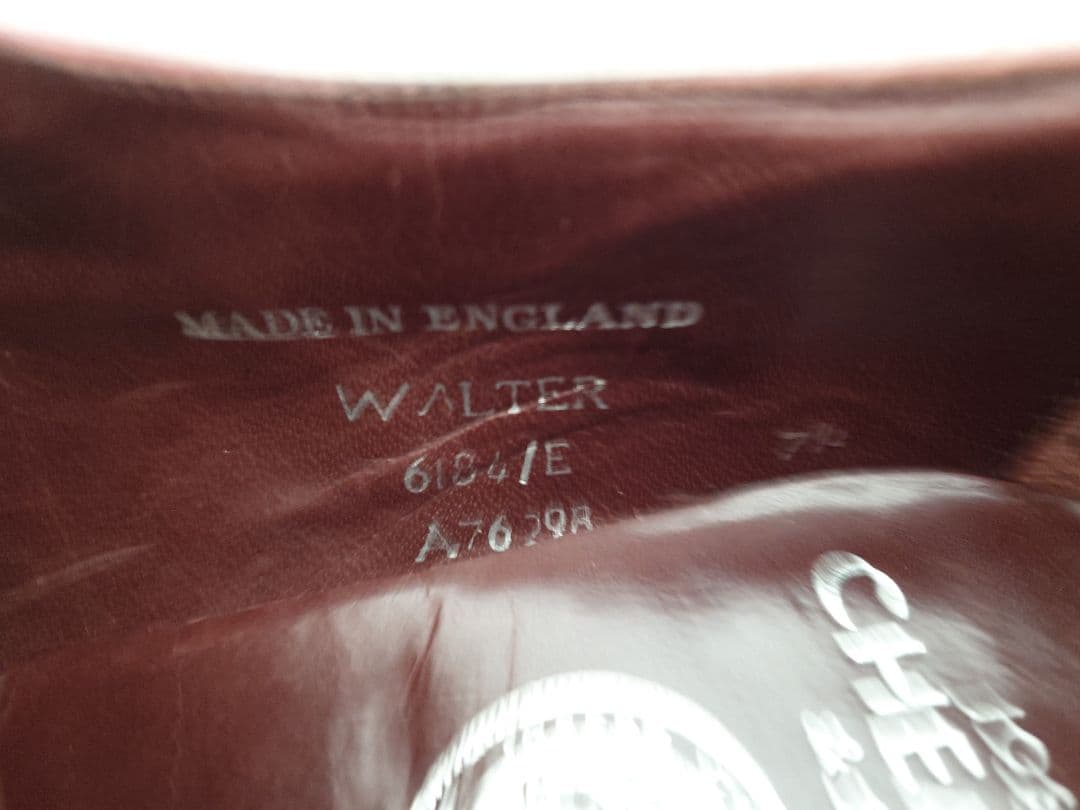 Cheaney Walter UK7.5 チーニー シングルモンクストラップ - メルカリ