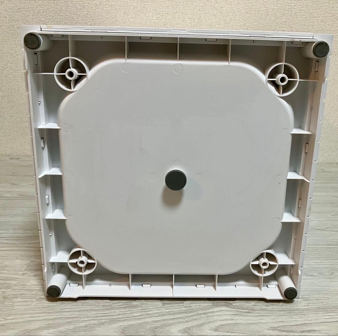 美品】ZitA SQUARE ホワイト 自動ゴミ箱 専用キャスター&電池付き