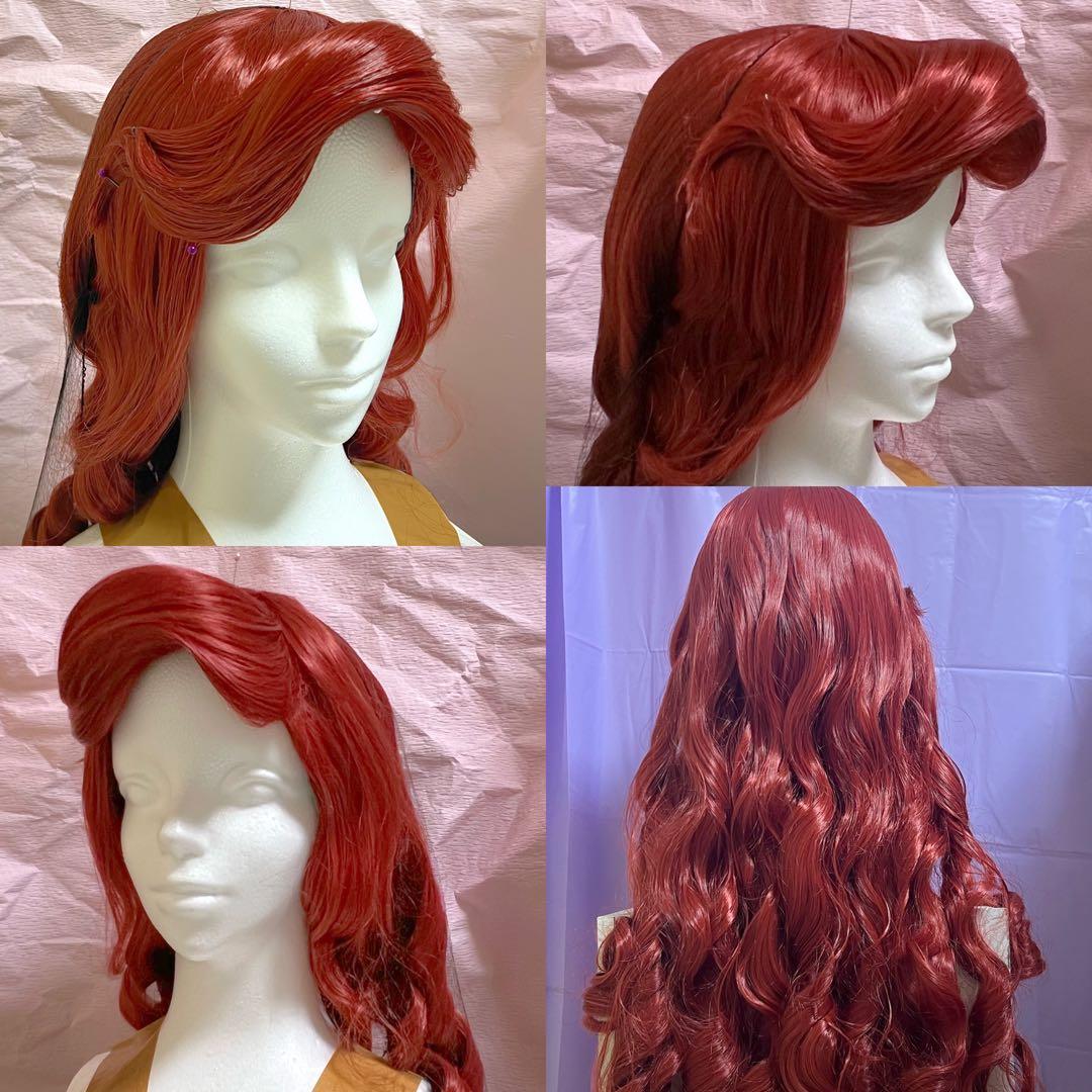 現品限り】アリエル ウィッグ dハロ仮装 コスプレ ディズニー - メルカリ